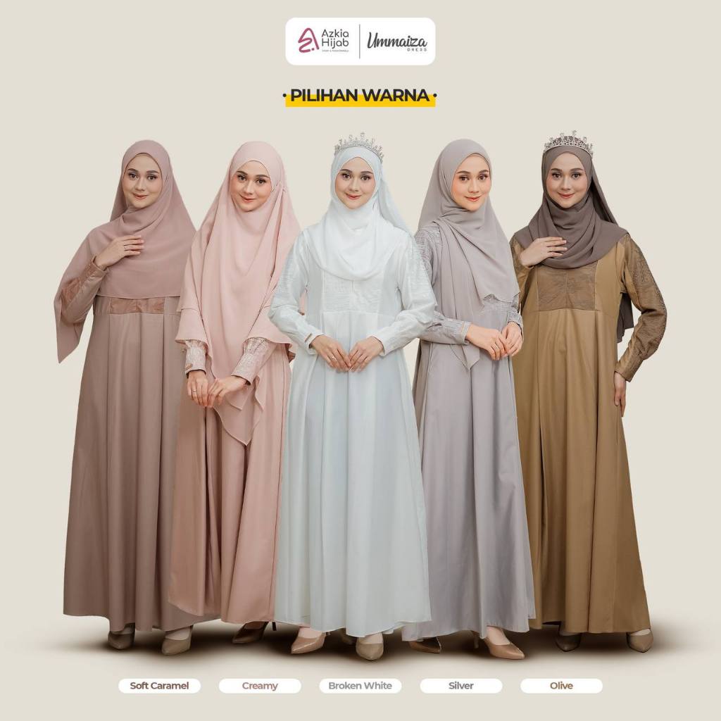 SARIMBIT 2025 - Part 2 - DRESS UMMAIZA By Azkia Hijab