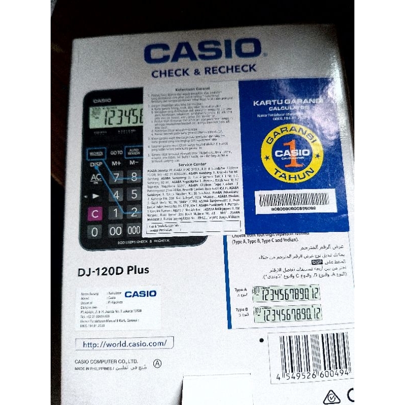 

Kalkulator casio