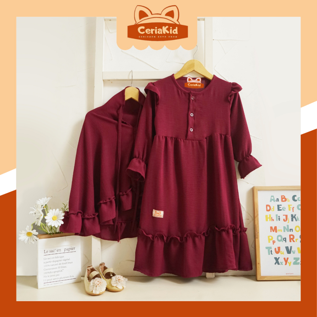 Hill Heel Ank Kecil Sol Empuk Fashion Anak Perempuan Perempan Hil 25 26 27 28 29 30 31 32 33 34 35 T