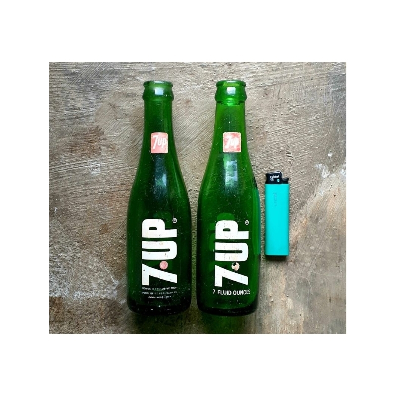 Botol Jadul Minuman 7UP