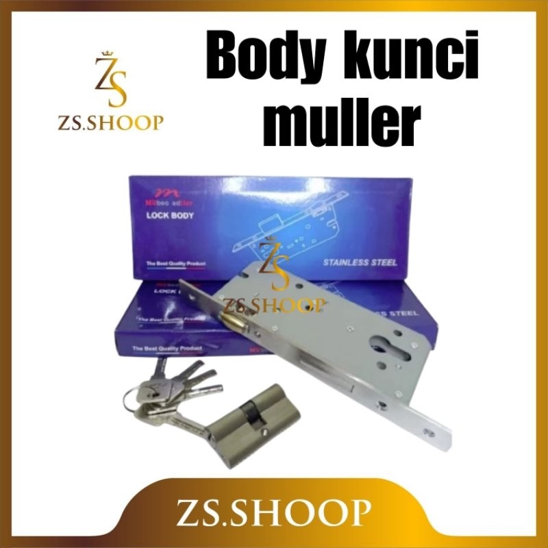 Kunci set Body Kunci Muller Stainless Steel