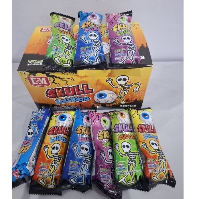 

DSM Skull Lollypop [ 30 pcs ]