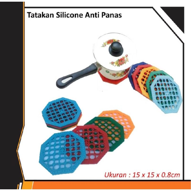 Tatakan Karet Alas Panci dan Piring