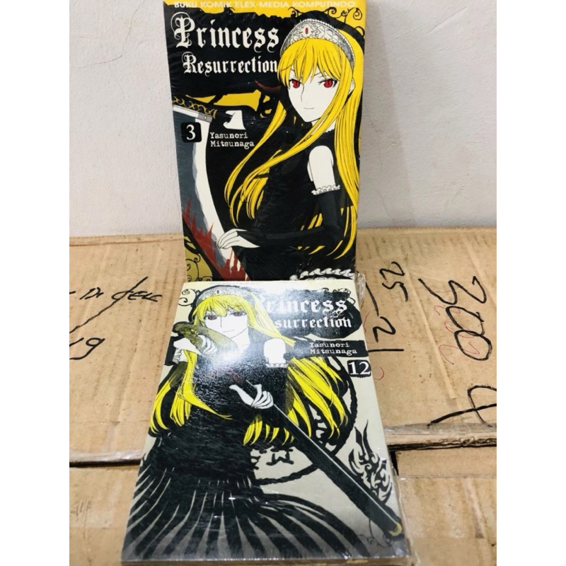 Buku komik princess resurrection satuan