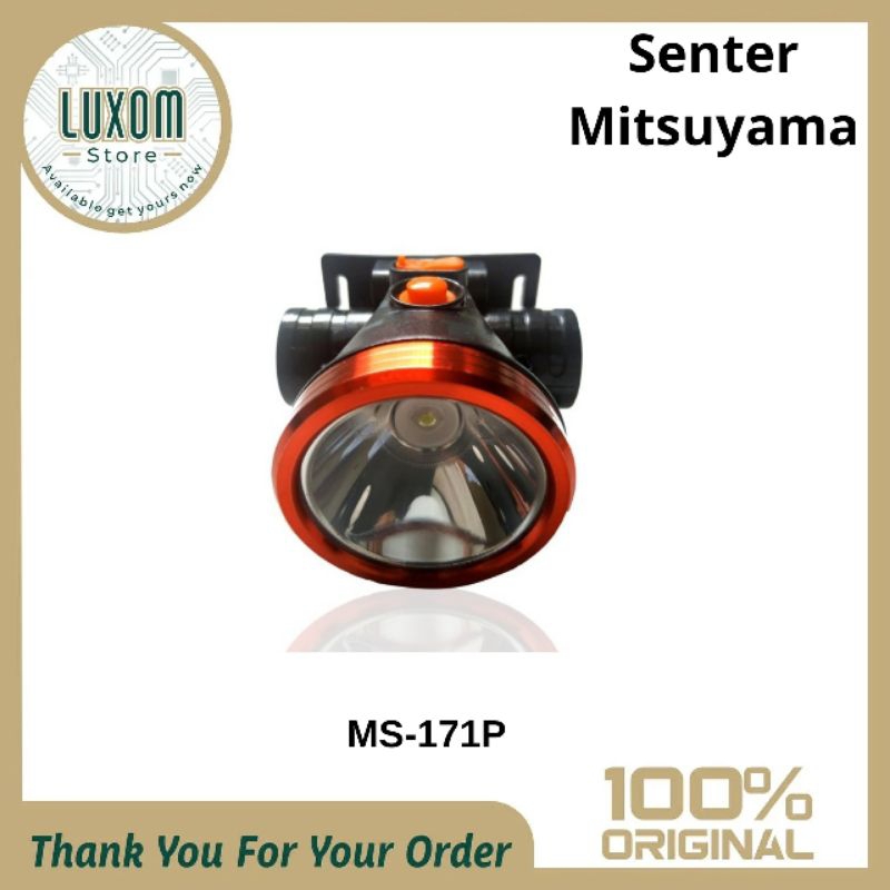 Senter Mitsuyama MS-171P/Senter Mitsuyama/Senter Kepala/Mitsuyama/Senter