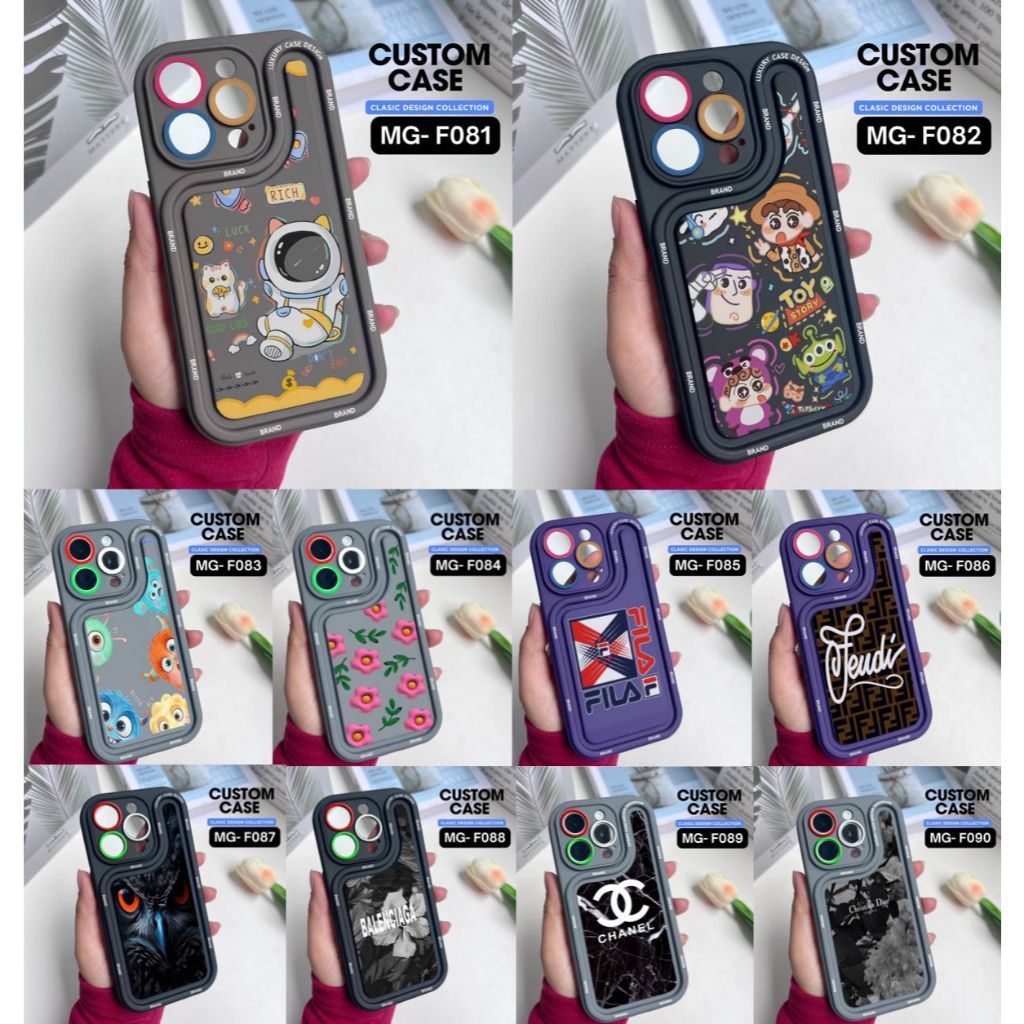 OPPO A5/A9 2020 A3SA5SA11KA1KF11F11 Pro F9F1SReno 4 CASE MOTIF KODE MG F81-F90 GM ACC