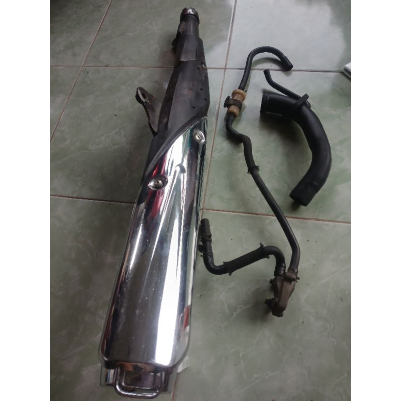 knalpot rx king peredam original copotan
