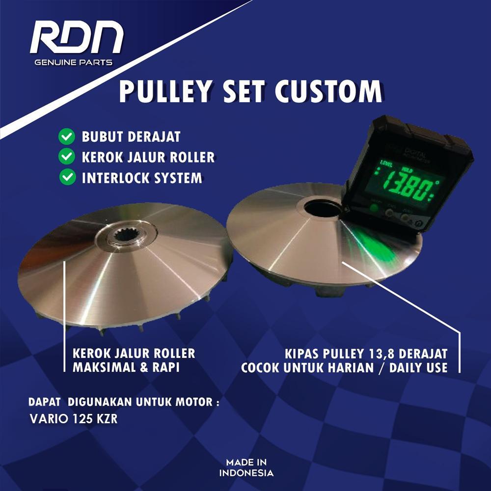 Pulley Set Custom Vario 125FI KZR Original RDN