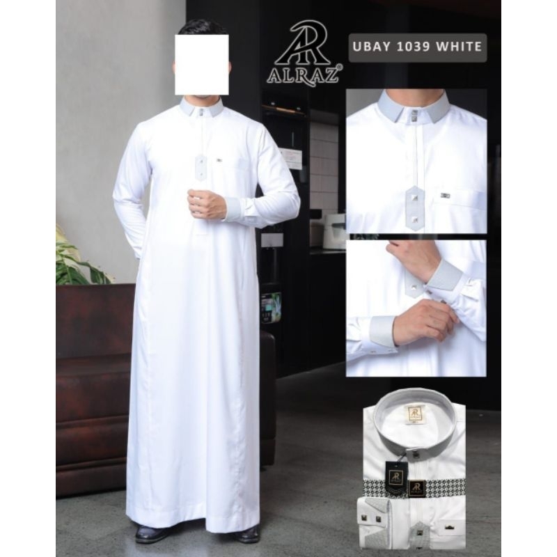 Jubah Alraz Model Ubay Semi Woll