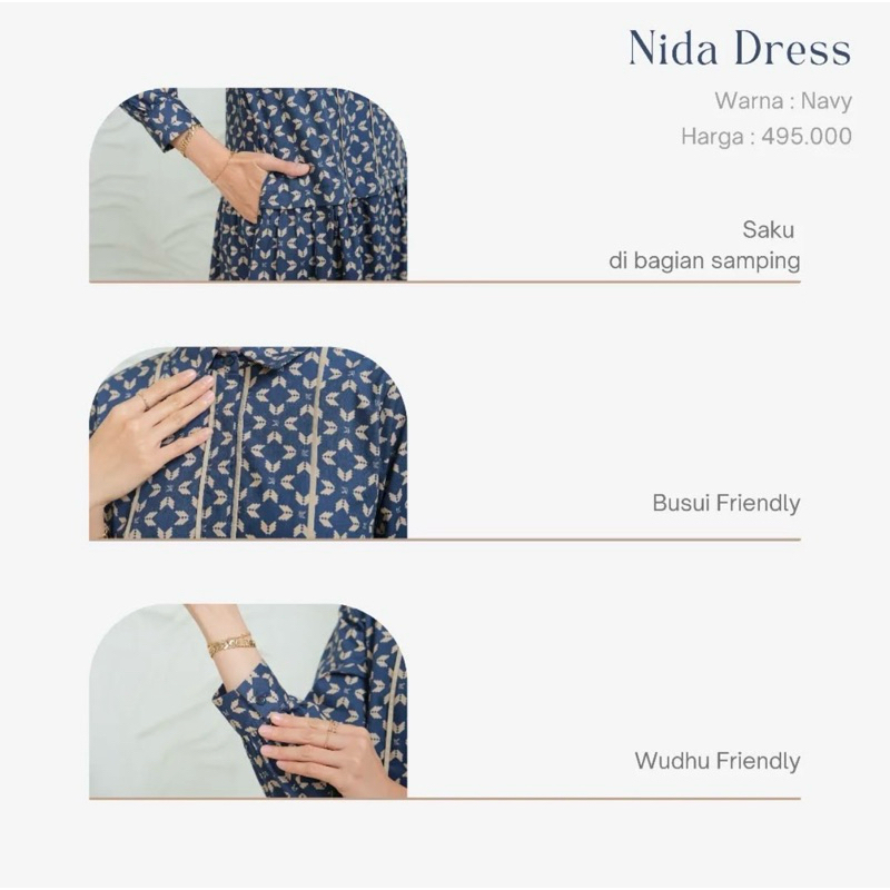 NIDA DRESS BY KORINA