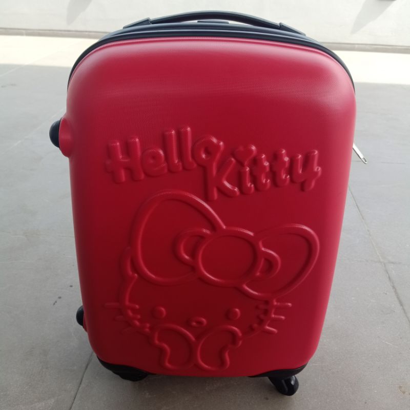 Koper Tas Hello Kitty Red Travel Bag Sanrio