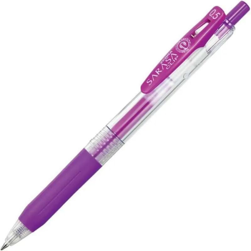 

purple ink pen