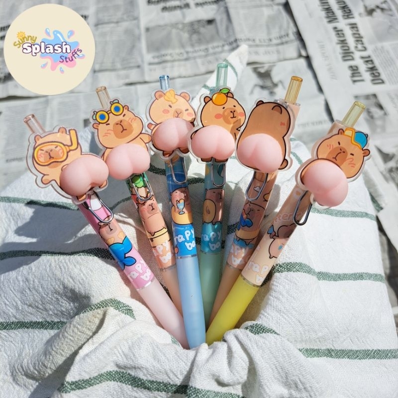 

Capybara Ballpoint Pen | Pulpen Capybara