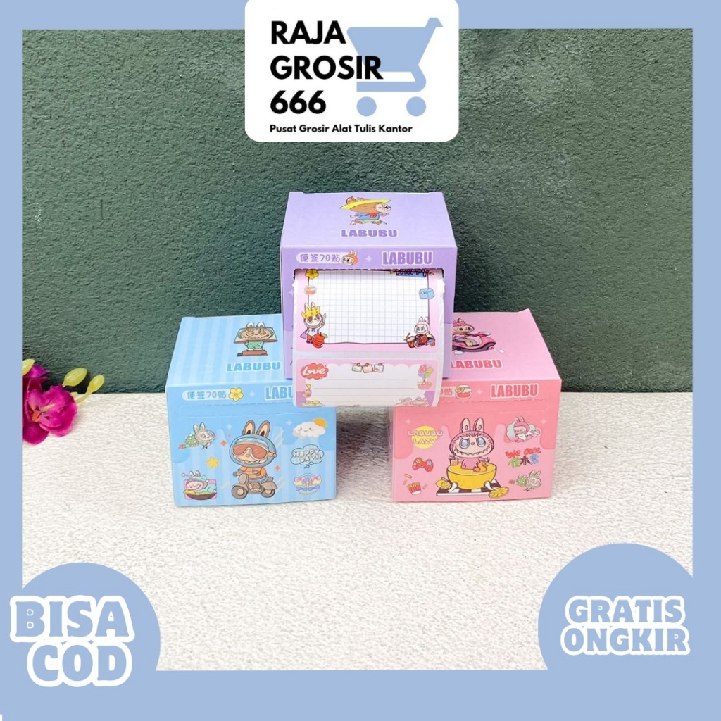 

Label Nama Roll Labubu SZ-336 MN-1720 / Label nama gambar kartun labubu pop warna pastel / Name label Labubu Pink biru ungu orange / Label nama untuk alat tulis