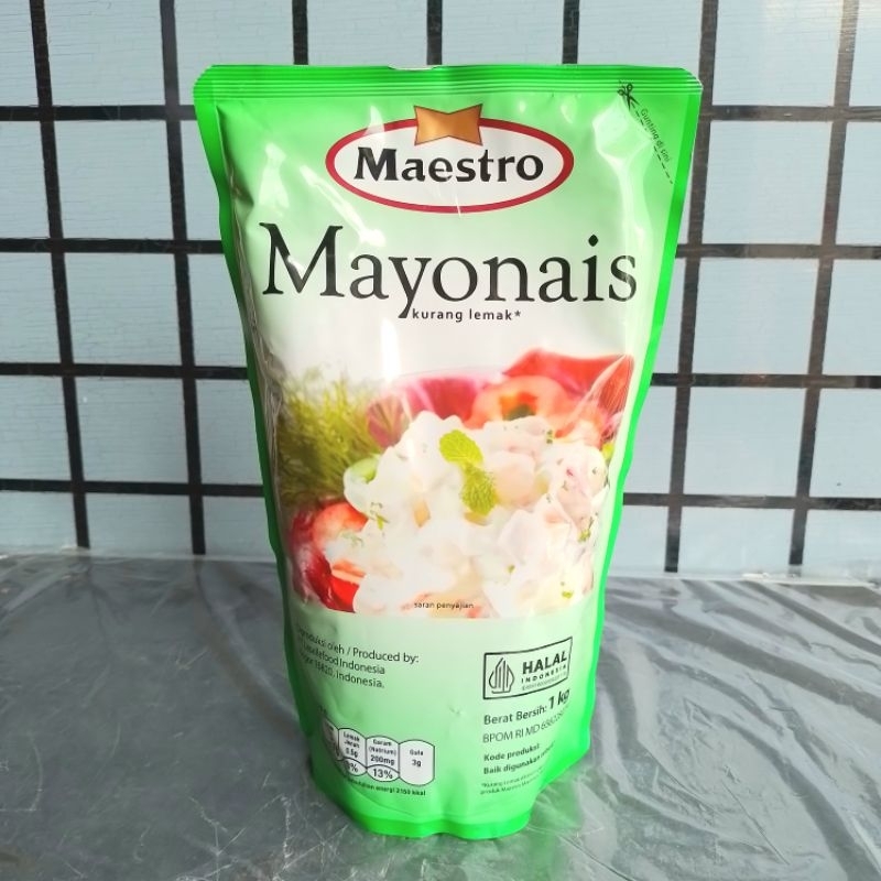 

Mayonaise Maestro 1kg ( Pak ) [ Original ]