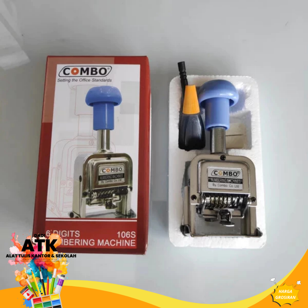 

Stempel Nomor Otomatis Combo 6 Digit