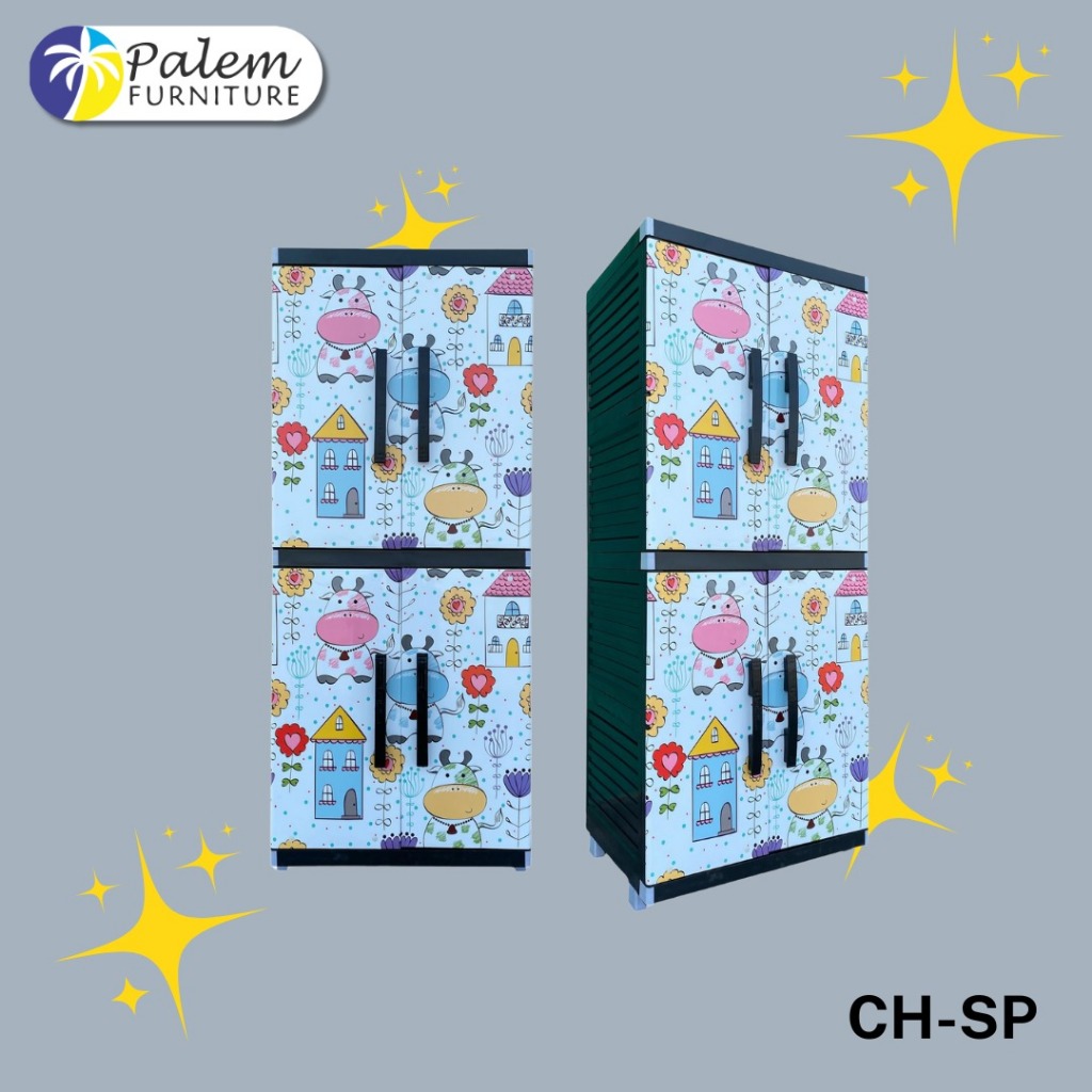 Miami Orlando SAPI Lemari Plastik Serbaguna JUMBO Motif