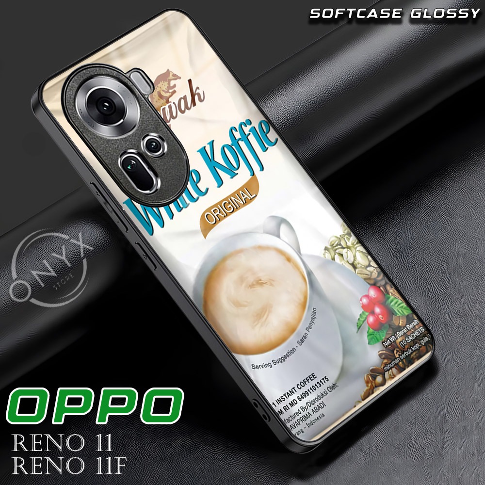 [AA34] Softcase Kilau OPPO RENO 11 | 11F | 5G | Kesing Pelindung Kamera Oppo Reno 11 11F | Case Glos