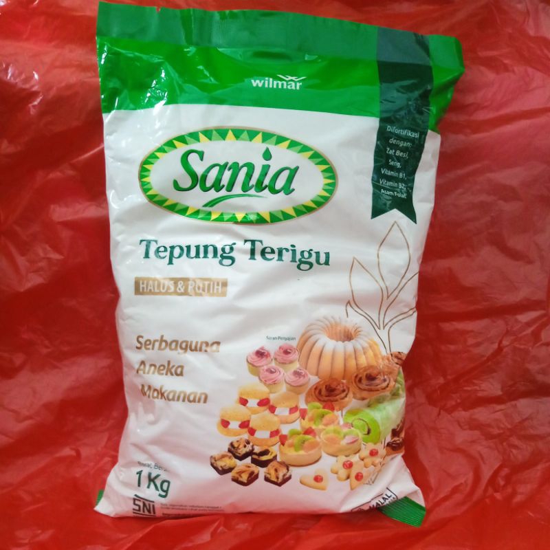 

Tepung terigu Sania kemasan 1 kg