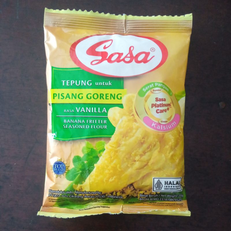 

Sasa tepung pisang goreng