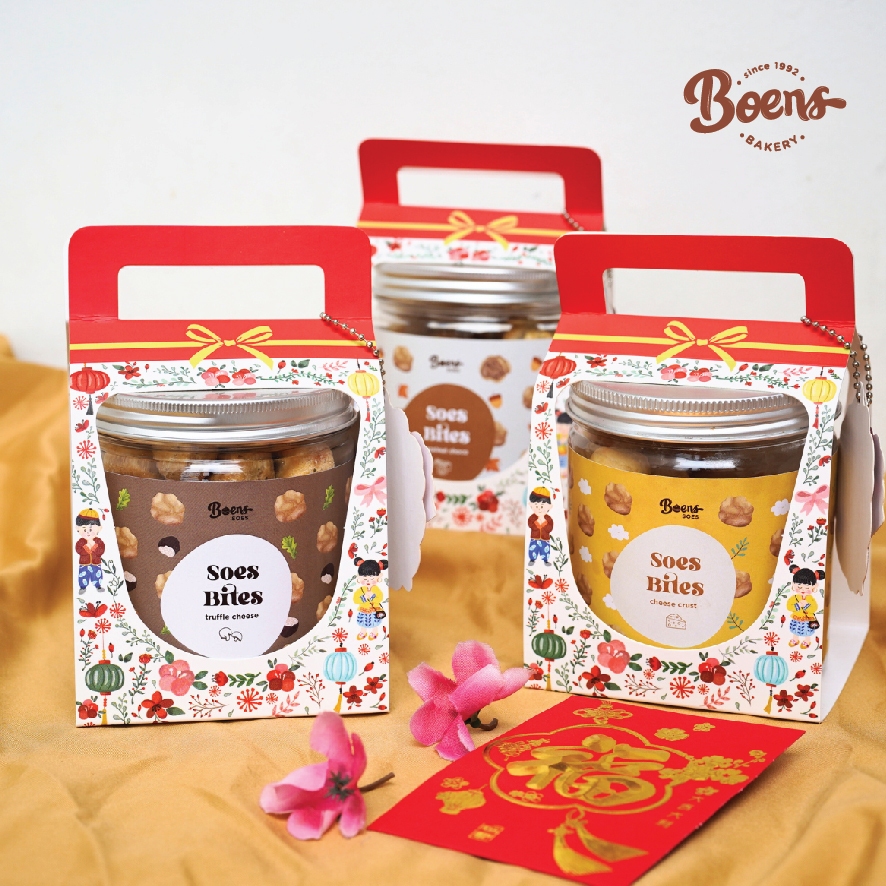 

BOENS BAKERY - Soes Bites Spesial Imlek