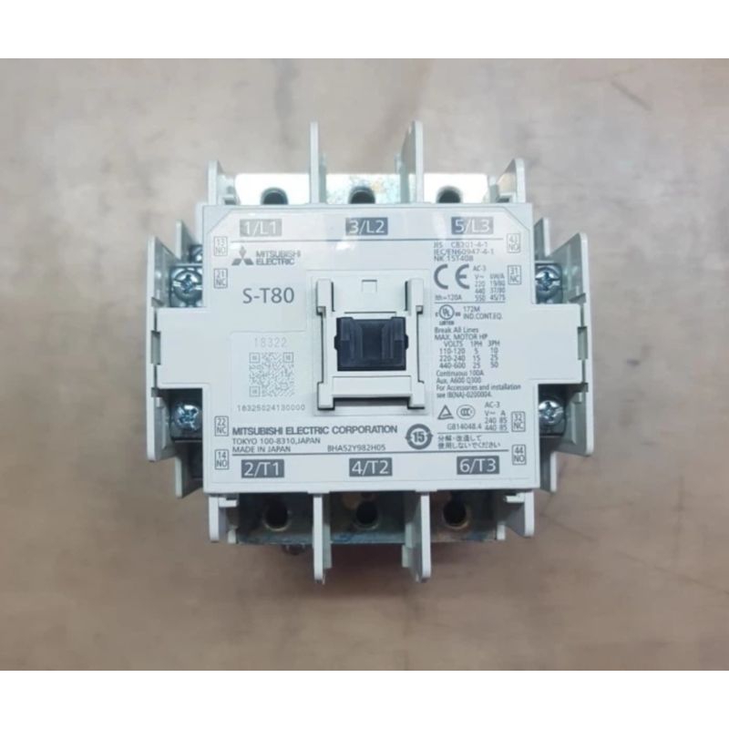 MITSUBISHI KONTAKTOR/CONTACTOR ST-80 380V/110V