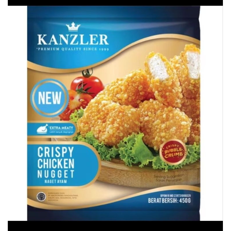 

Kanzler Crispy Chicken Nugget ayam