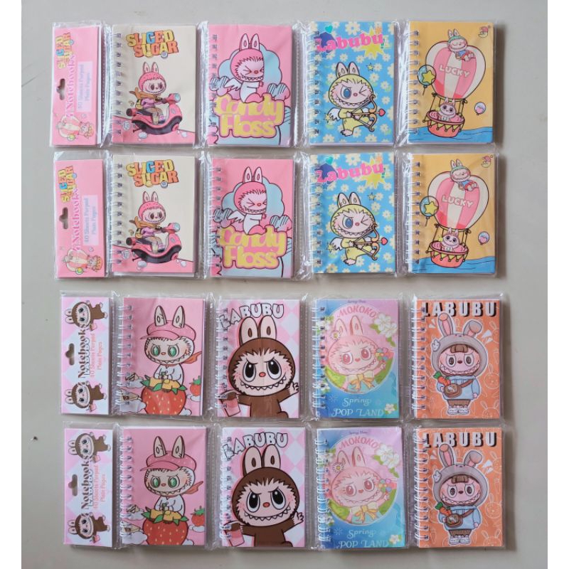 

note book spiral labubu || diary SP kuromi renteng 1pcs spiral