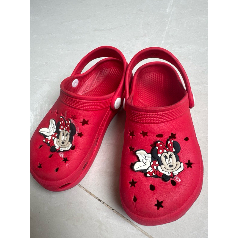 PRELOVED - LC WAIKIKI Sandal Anak Minnie Mouse Merah