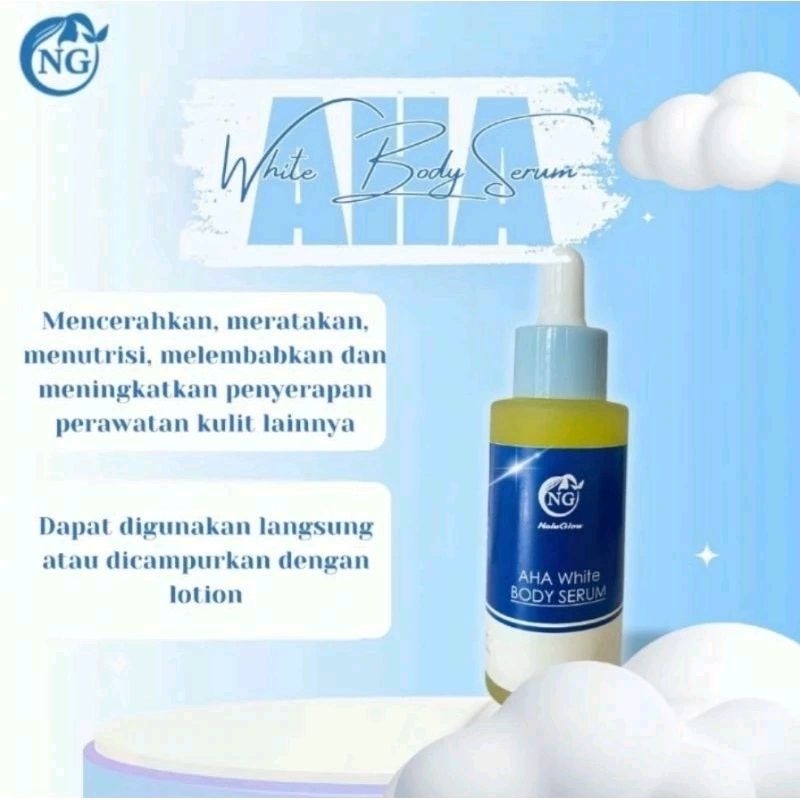 NALU GLOW AHA WHITE BODY SERUM ORIGINAL NALUGLOW