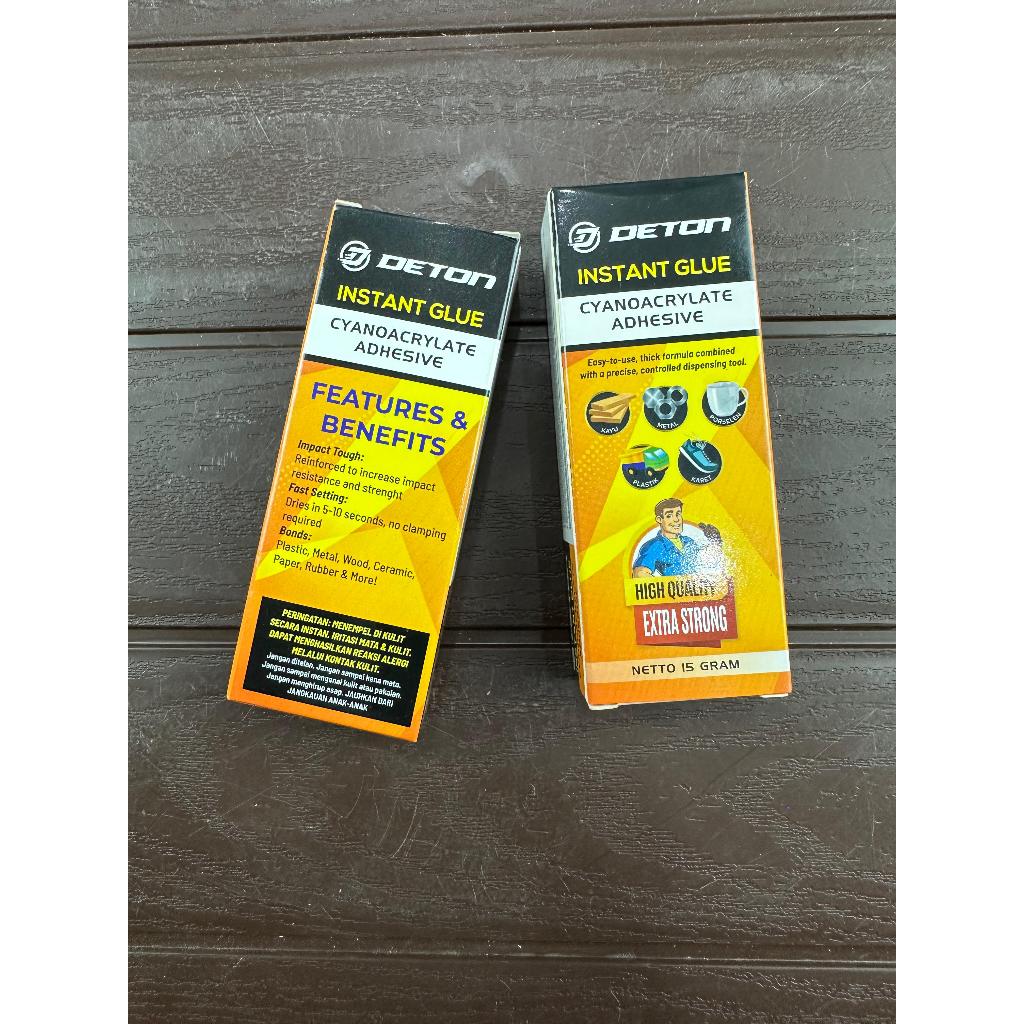 

DETON Lem Korea/ Instant Glue Cyanoacrylate Sangat Lengket