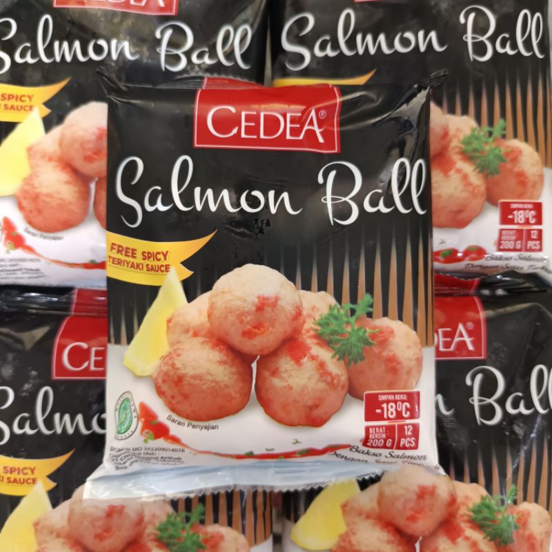 

Cedea Salmon Ball Spicy Teriyaki Sauce 200 gr
