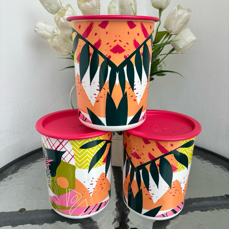 Nature canister Tupperware