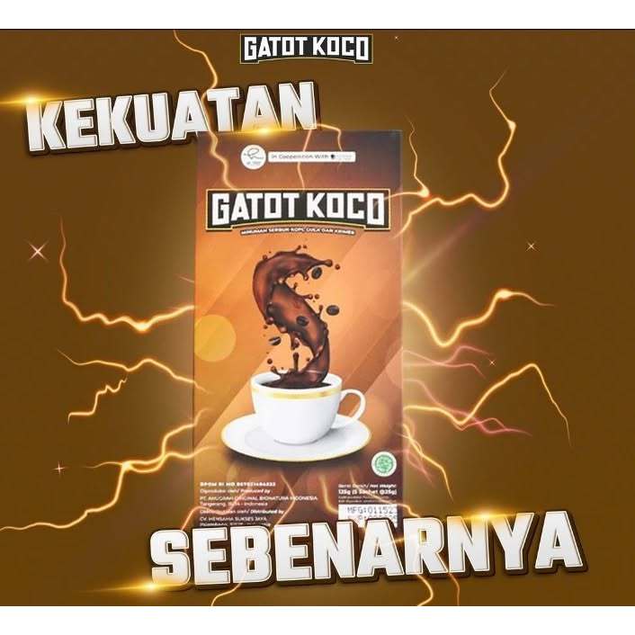 

Kopi Gatotkoco Original Kopi Stamina Pria / Kopi Lelaki