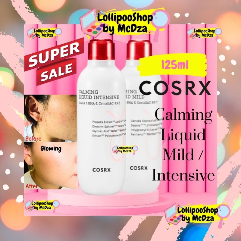 ❤ LollipooShop ❤ [PROMO] COSRX AC Collection Calming Liquid Intensive & Mild - 125 ML | AC Collectio