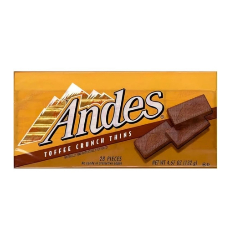 

Andes Thins Creme de Menthe Chocolate Coklat