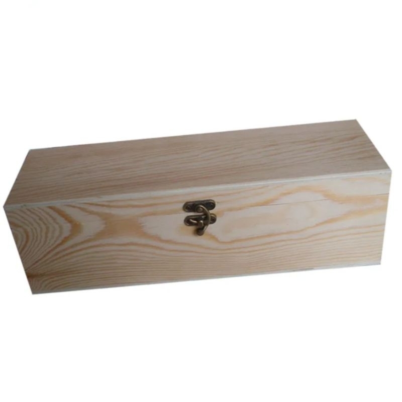 box kotak kayu persegi panjang