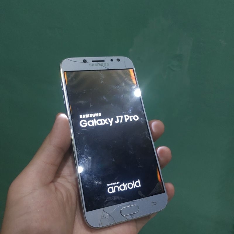 Samsung J7 Pro Bekas LCD Rusak