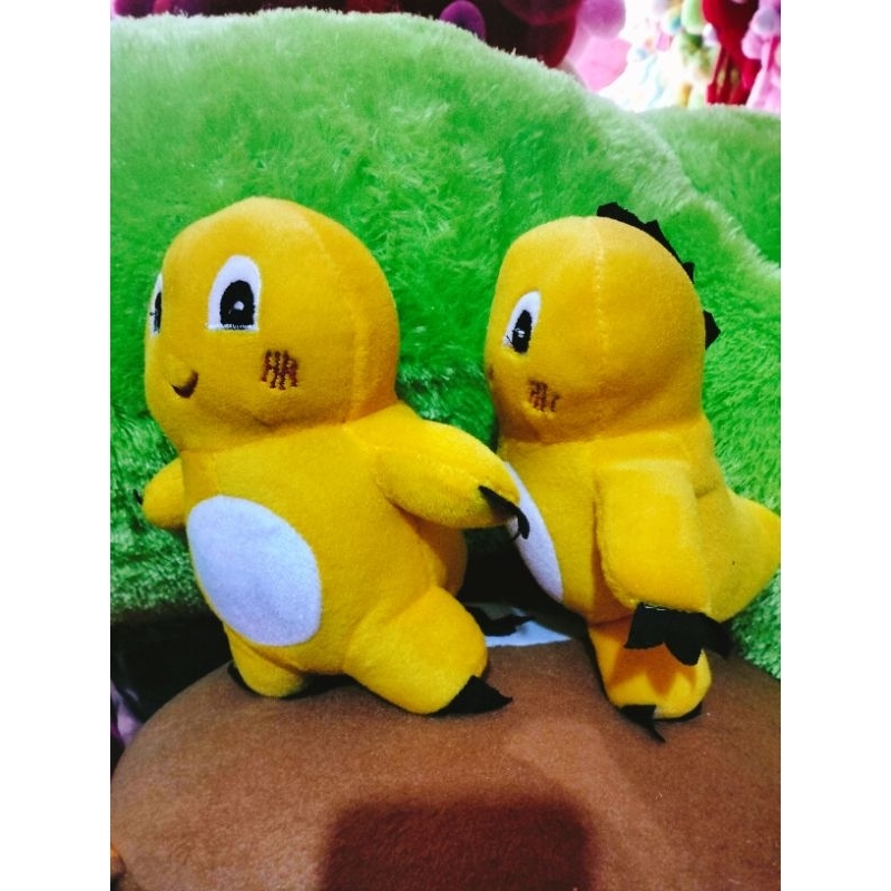 boneka dino NAILONG S naloong kuning