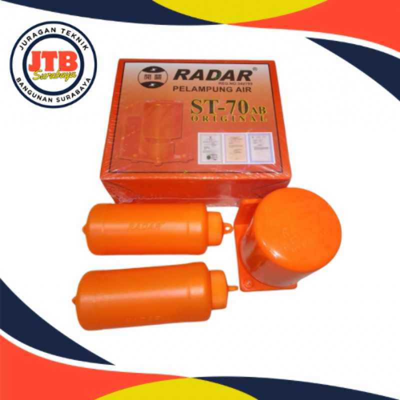 Otomatis radar toren ST-70 orange - pelampung radar ST-70 - pelampung otomatis toren tangki radar
