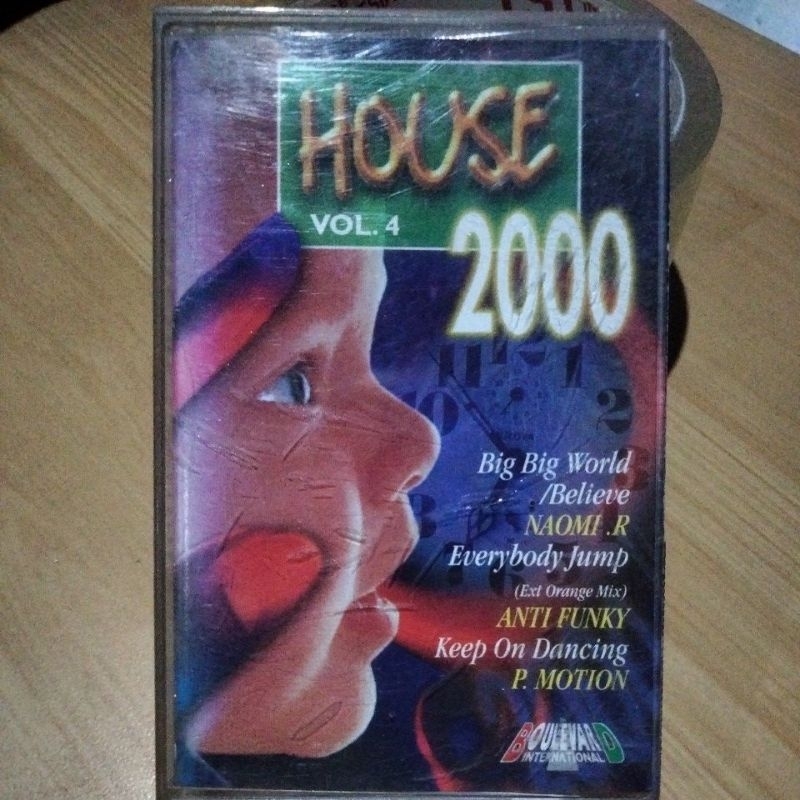 kaset pita full box original"HOUSE 2000"