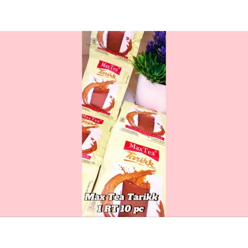 

Max tee tarik 1 renceng isk 10 saset @ 25gram