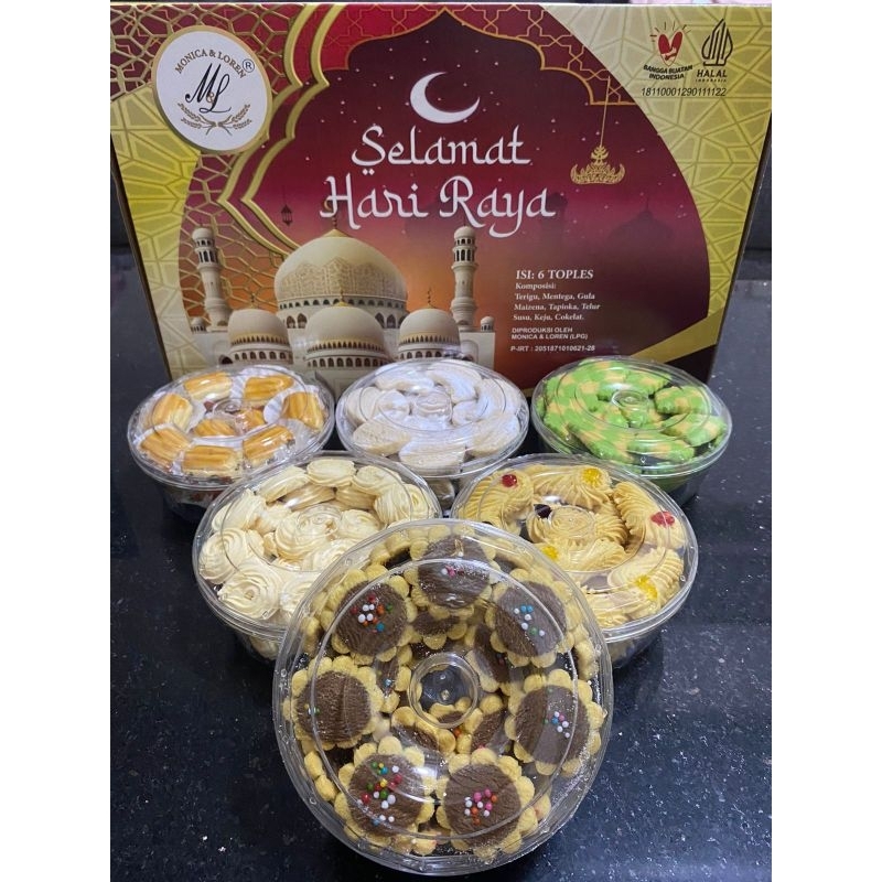 

kue paket biasa isi 6 monica loren