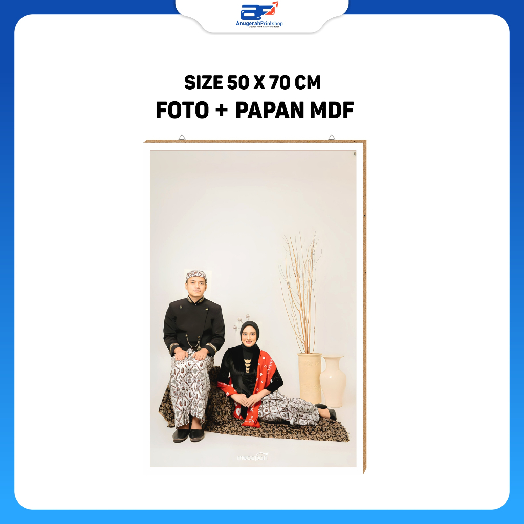 Cetak Foto Jumbo Dan Bingkai 50x70 Cm | 20R - Cetak Foto Jumbo -Cetak Foto Jumbo & Dibingkai