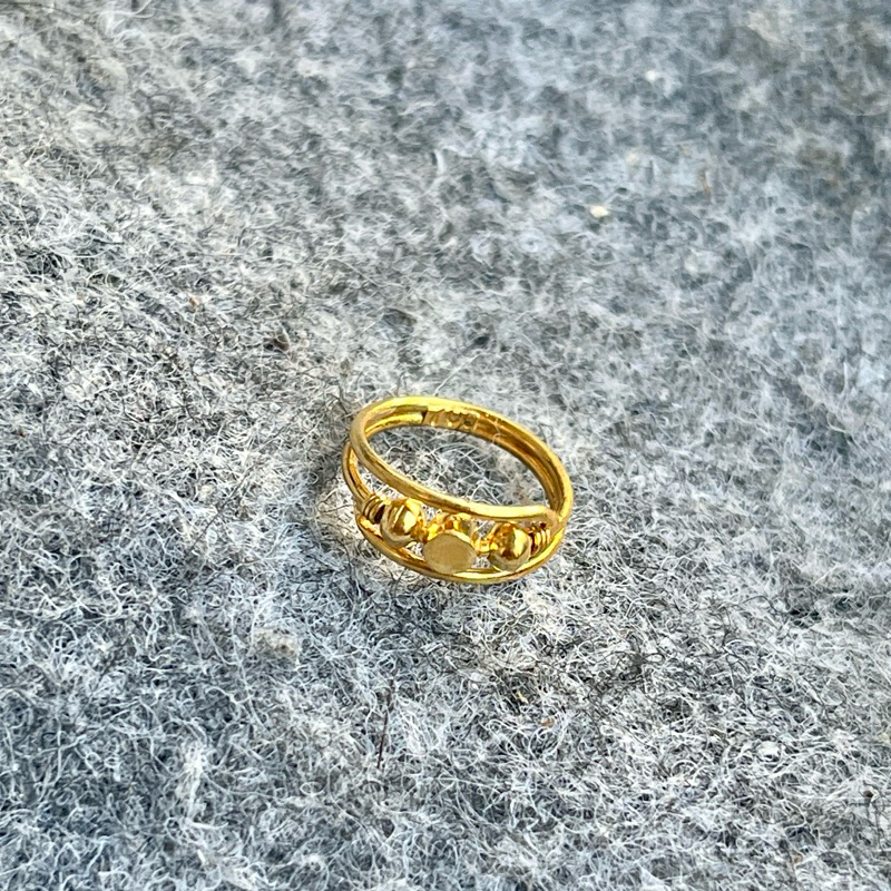 cincin anak stengah gram dan 1 gram emas asli kadar 700(16karat)untuk anak cewek cowok