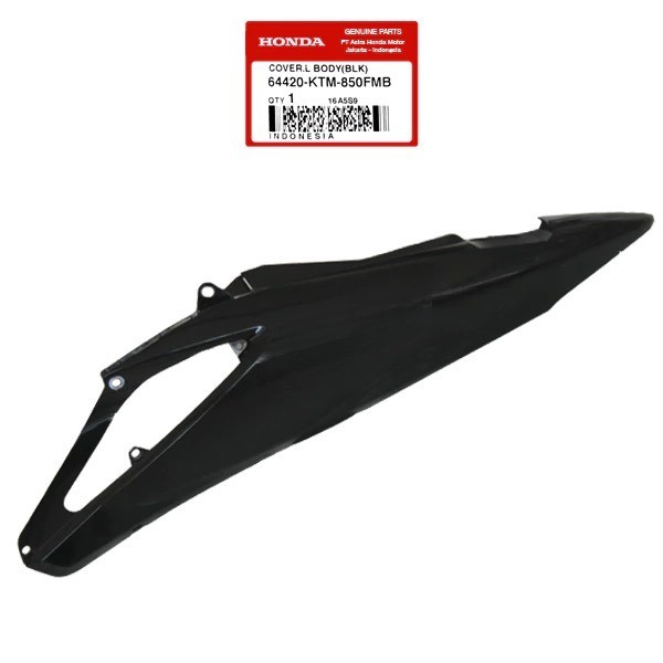 Cover Body Kiri - Supra X 125 Lama Batman Hitam – 64420KTM850FMB