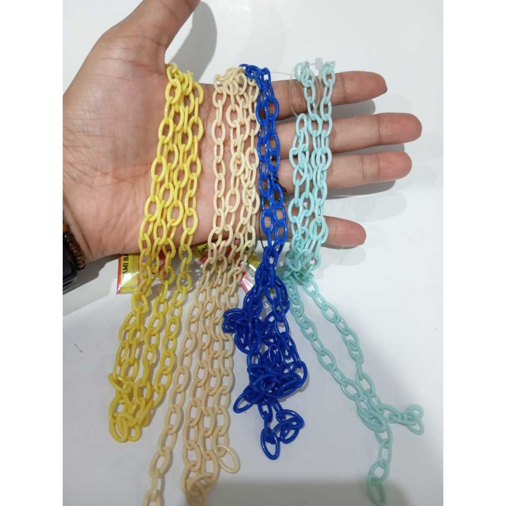 Rantai Plastik/Rantai Plastik Per Meter