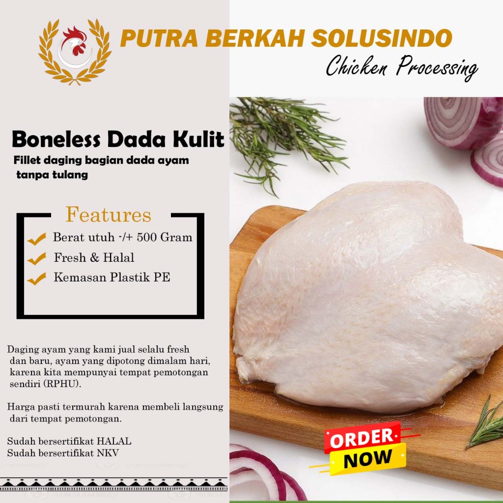 

RB Fillet dada kulit Fresh Murah