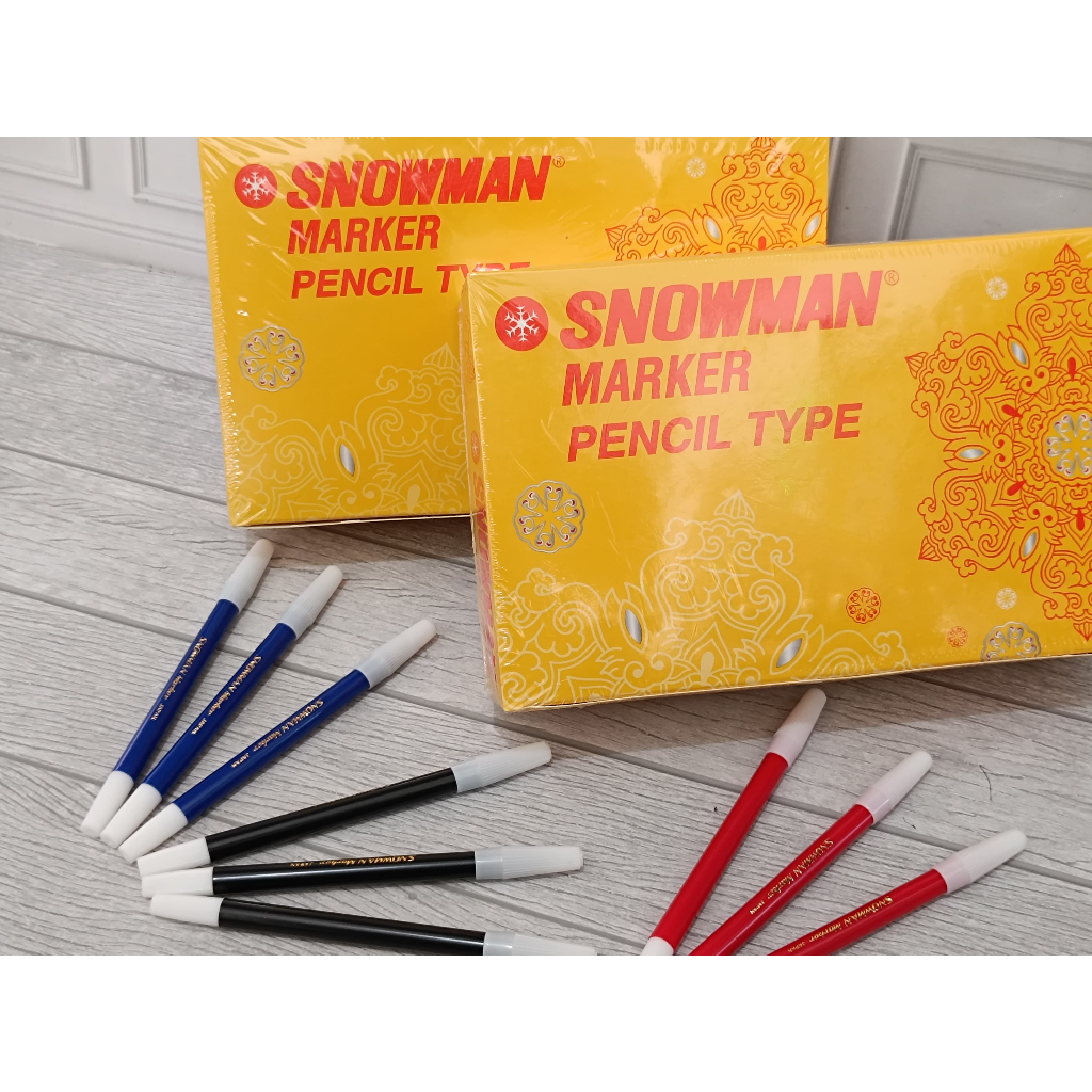 

SELUSIN ( 12 BIJI ) Spidol Lepas Kecil Artline Snowman
