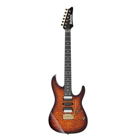 I01-AZ47P1QM-DEB Ibanez Premium AZ47P1QM-DEB Electric Guitar w/Case, Dragon Eye Burst
